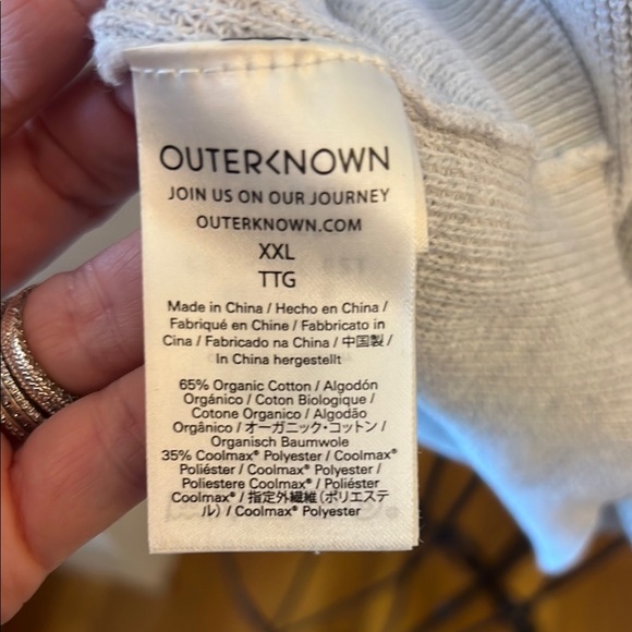 Outerknown Nostalgic Organic Cotton Blend Sweater-Size XXL - Picture 7 of 8
